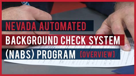 nabs background check|Nevada Background Checks for Employment: A Complete  .